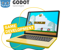 Godot.  Основа создания легендарных игр - КИБЕРшкола программирования для детей, компьютерные курсы для школьников, начинающих и подростков - KIBERone г. Баксан