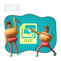 Gif-анимация - КИБЕРшкола программирования для детей, компьютерные курсы для школьников, начинающих и подростков - KIBERone г. Баксан