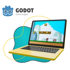 Godot. Основа создания легендарных игр - КИБЕРшкола программирования для детей, компьютерные курсы для школьников, начинающих и подростков - KIBERone г. Баксан