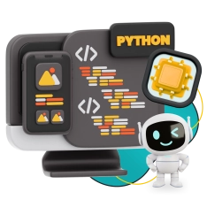 Мой первый сайт с мозгами: Python + AI - КИБЕРшкола программирования для детей, компьютерные курсы для школьников, начинающих и подростков - KIBERone г. Баксан