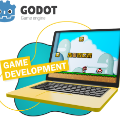 Godot.  Основа создания легендарных игр - КИБЕРшкола программирования для детей, компьютерные курсы для школьников, начинающих и подростков - KIBERone г. Баксан